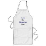 I Love Hot Salvadorian Guys Aprons