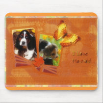 I Love Hounds mouse pad mousepads by quacked I Love Hounds mouse pad mousepads