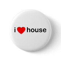 I Love House buttons