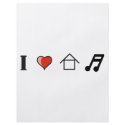 I Love House Music Club Clubbing flyers by Risis_ I Love House Music Club Clubbing flyers