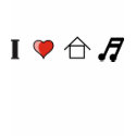 I Love House Music Club Clubbing t-shirts by Risis_ I Love House Music Club Clubbing t-shirts