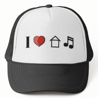 I Love House Music Hat