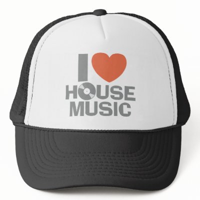 I Love House Music Hat