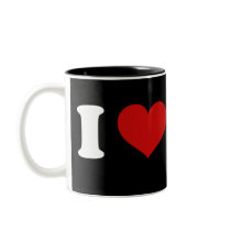 I Love House Music Coffee Mugs
