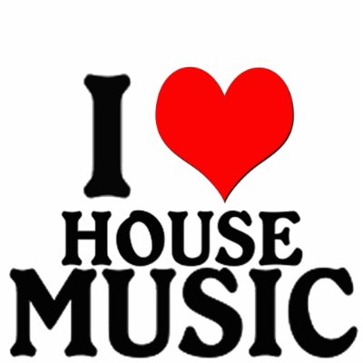 I love house Music photo sculptures