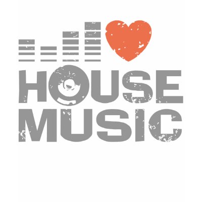 I Love House Music t-shirts