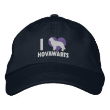 I Love Hovawarts Embroidered Hat (Blue)