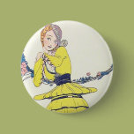 I Love How the Skirts Twirls Pinback Button