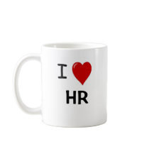 I Love HR  - Double sided HR Mug