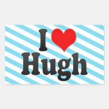 I love Hugh Sticker
