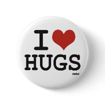 I love hugs pin