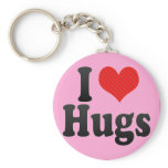 I Love Hugs keychains