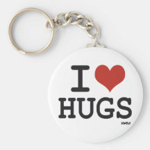 I love Hugs Keychain