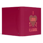 I Love Hula Dancing binders