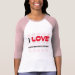 Ladies 3/4 Sleeve Raglan (Fitted)