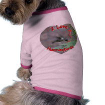 I Love Hummingbirds Pet Clothing pet clothing