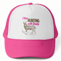 I love Hunting with Daddy hats by FishNHuntObsessions I love Hunting with Daddy hats