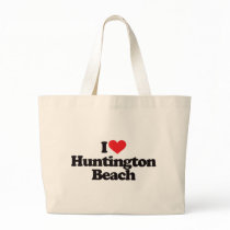 I Love Huntington Beach bags