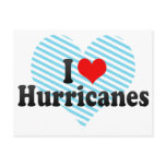 I Love Hurricanes Postcard