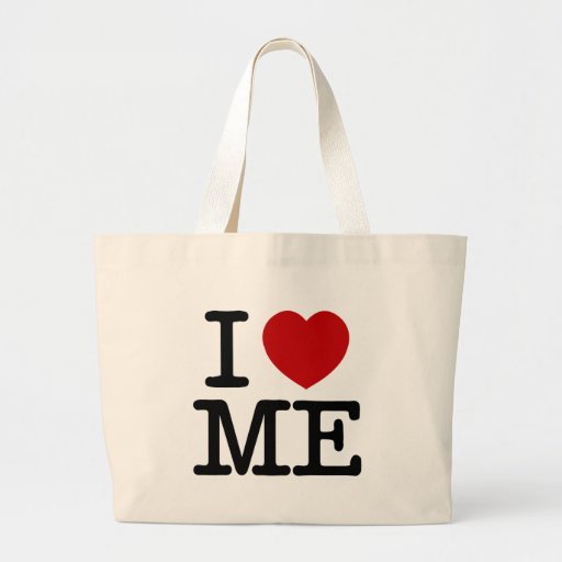 I love (i heart) ME Tote Bag