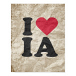 I LOVE IA posters