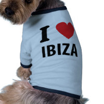 I love Ibiza icon pet clothing