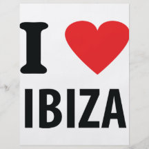 I love Ibiza icon Flyer