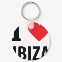 I love Ibiza icon keychains