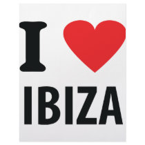 I love Ibiza icon letterhead