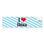 I Love Ibiza, Spain. Me Encanta Ibiza, Spain Bumper Stickers