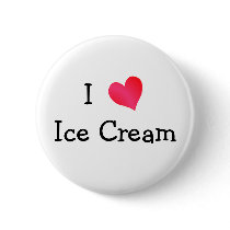 I Love Ice Cream Pins