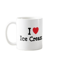 I love Ice Cream heart T-Shirt mugs by funnycustomtshirts I love Ice Cream heart T-Shirt mugs