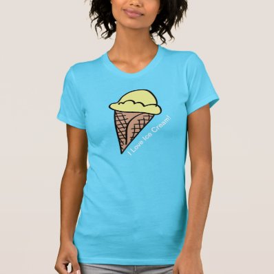 I Love Ice Cream T-shirt
