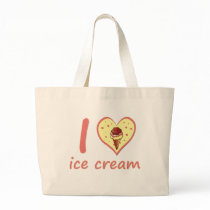 I love Ice Cream Tote Bag