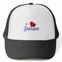 I Love Iceland hats