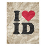 I LOVE ID posters