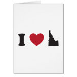 I Love Idaho Greeting Card
