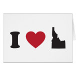 I Love Idaho Greeting Cards
