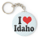 I Love  Idaho Key Chain