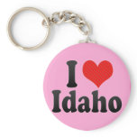 I Love  Idaho Key Chains