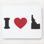 I Love Idaho Mouse Pad