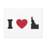 I Love Idaho Postcard