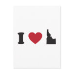I Love Idaho Post Card