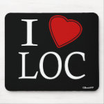 I Love mousepads