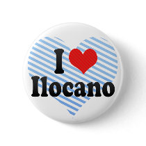 I Love Ilocano Pinback Buttons