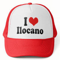 I Love Ilocano Hat