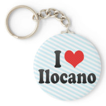 I Love Ilocano Keychains