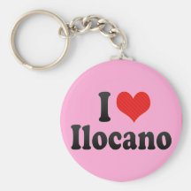 I Love Ilocano Keychains