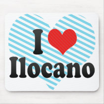 I Love Ilocano Mouse Pads