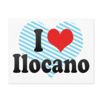 I Love Ilocano Post Card